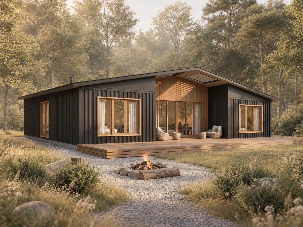 Ember Barn container home exterior