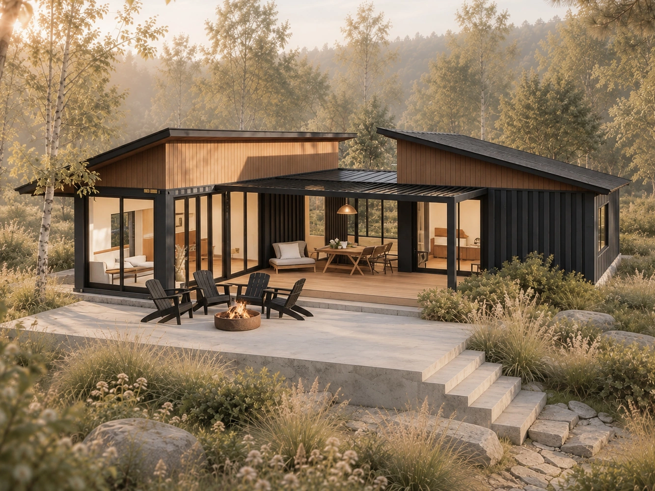 Fern House container home exterior